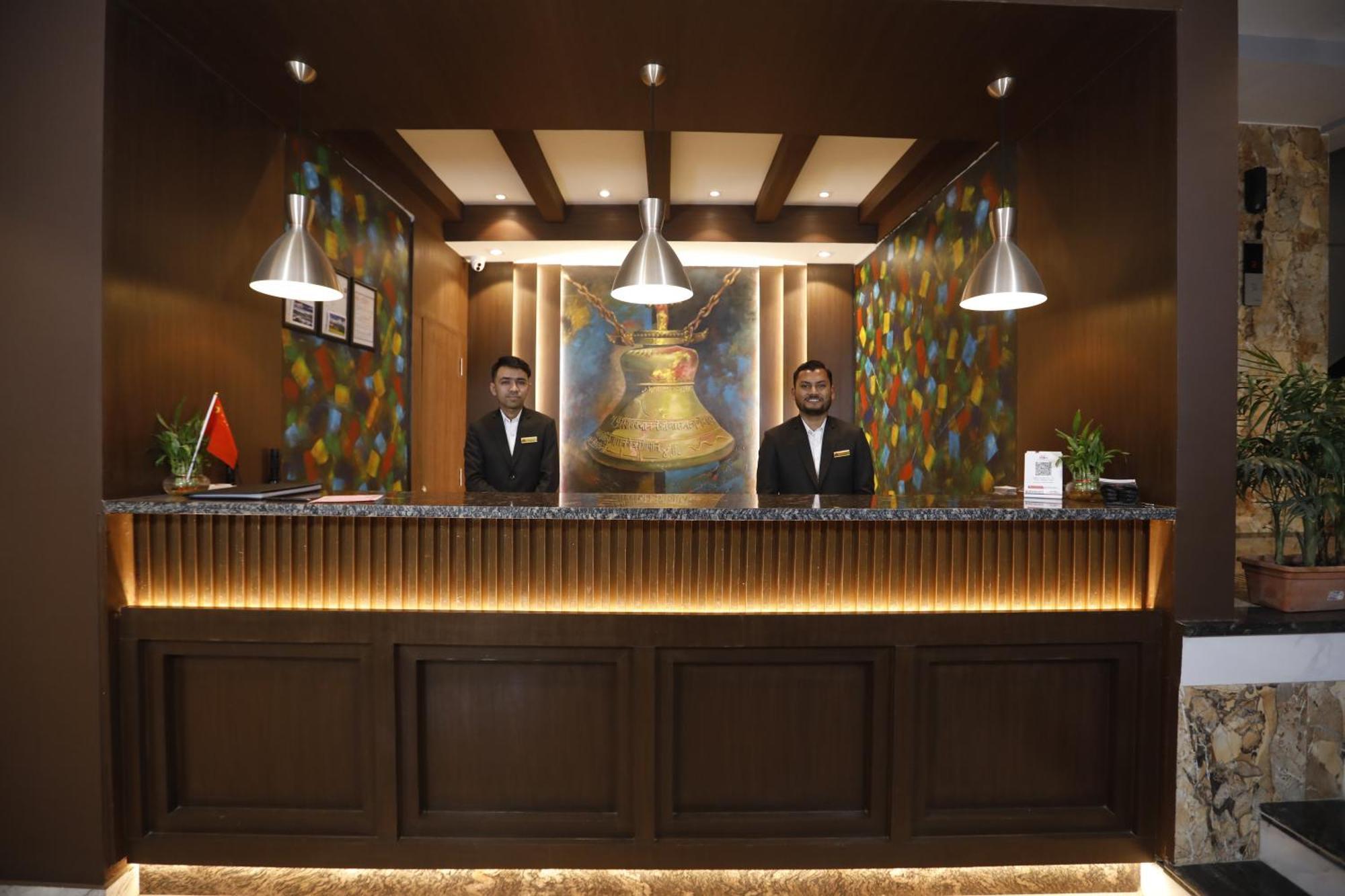 Lakhey Hotel Kathmandu Bagian luar foto