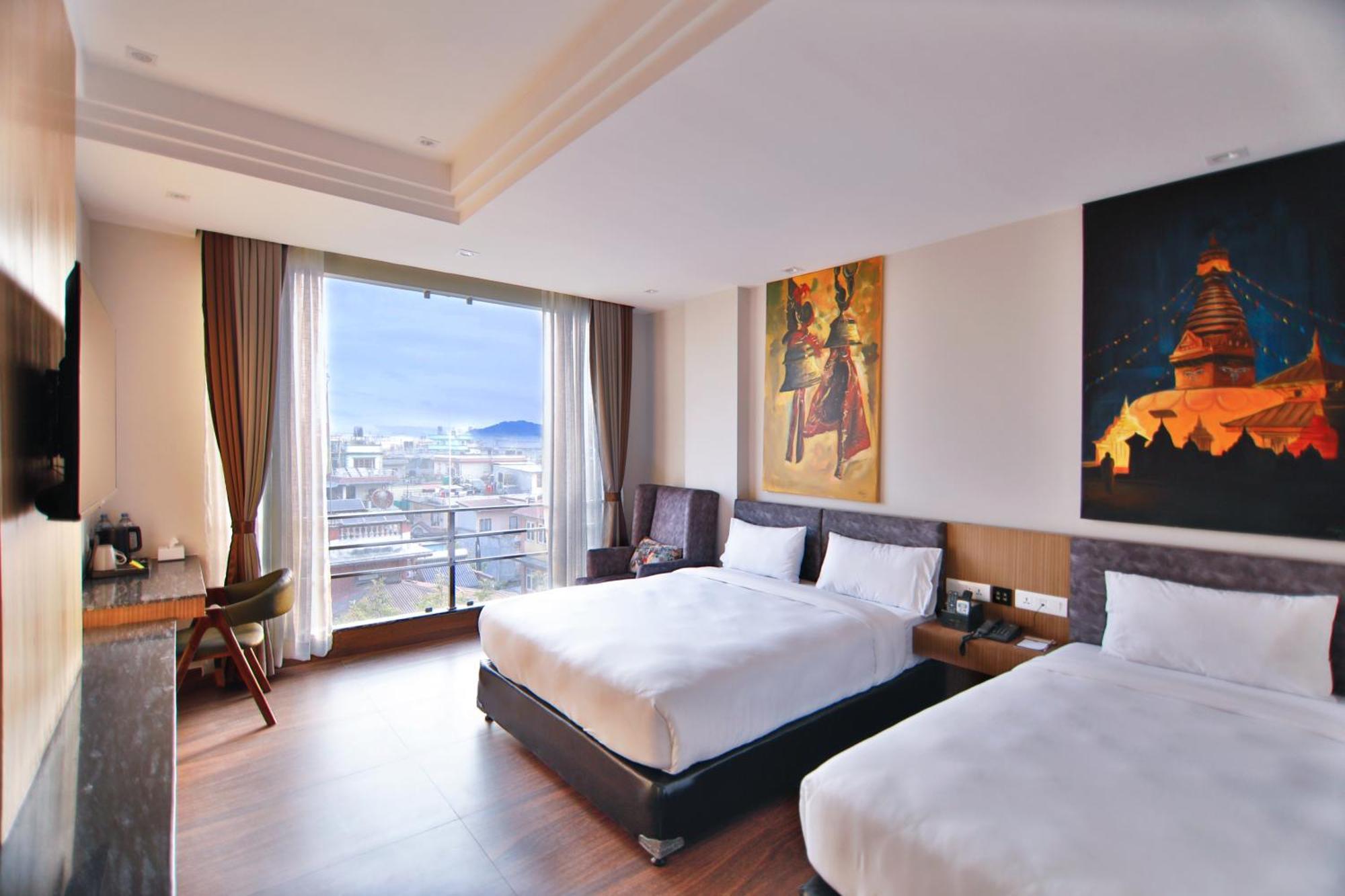 Lakhey Hotel Kathmandu Bagian luar foto