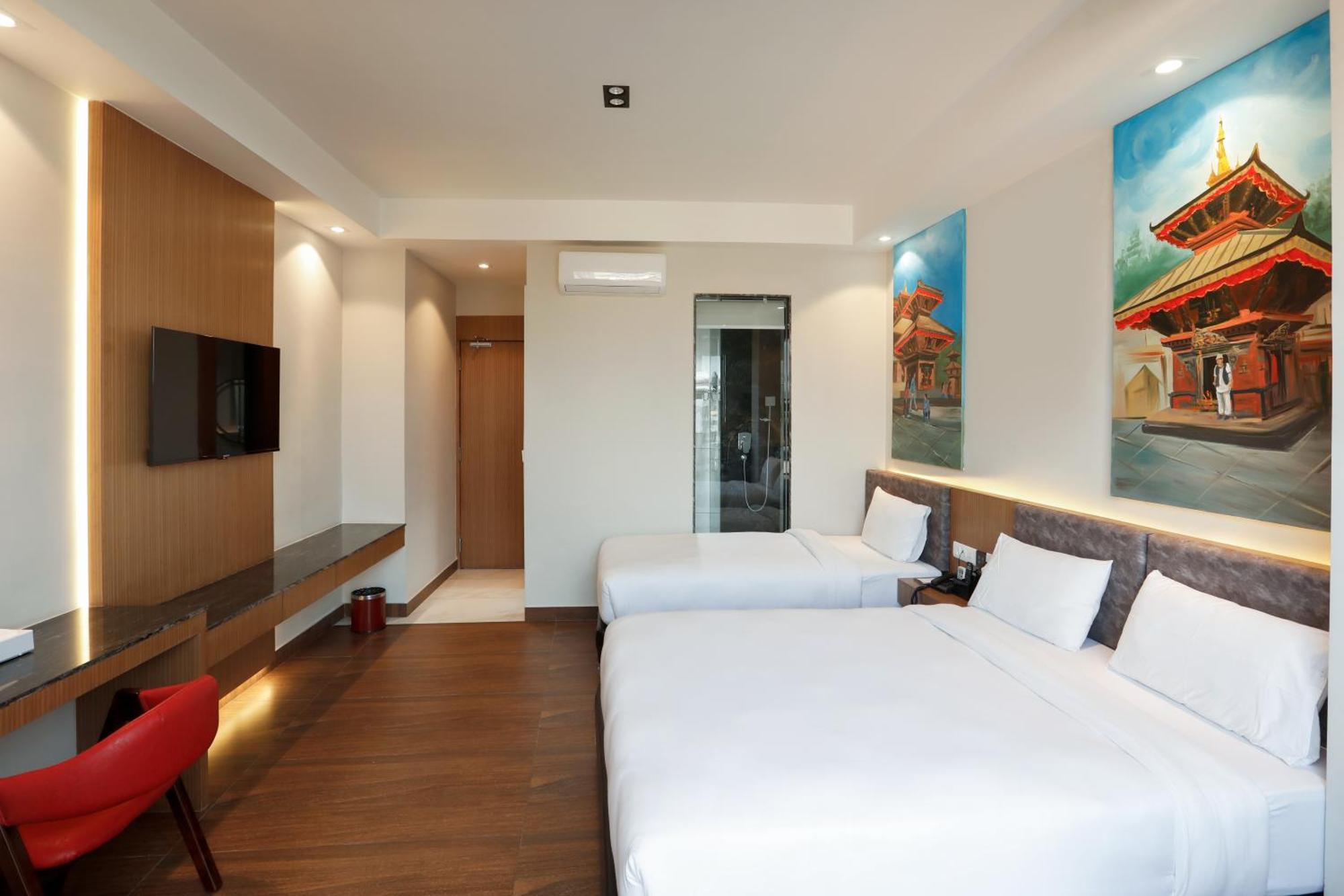 Lakhey Hotel Kathmandu Bagian luar foto
